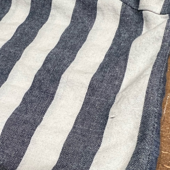 BooHoo Striped Off The Shoulder Shift Dress - Picture 8 of 13